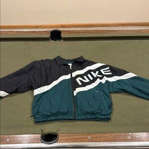 Nike Green and Black Jacket